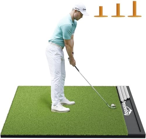 Integrated Golf Hitting Mat by Ponsonbay