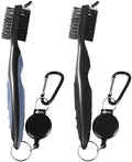 OBTANIM 2 Pack Golf Club Brush Groove Cleaner Tools by OBTANIM
