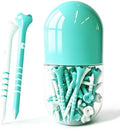 Stable & Durable Plastic Golf Tees 60Pcs Size 2-3/4 Inch or 3-1/4 Inch Packaged by Ewilling