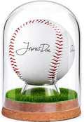 Real Glass Baseball Display Case, UV Dome by Giltiil