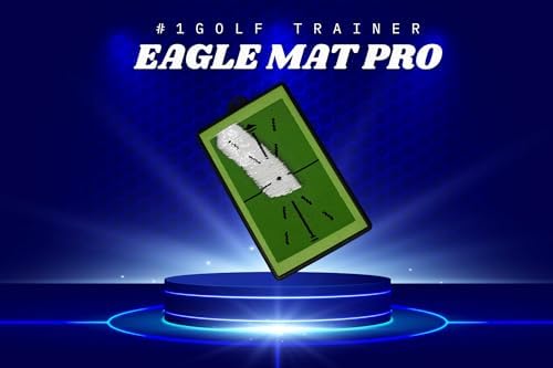Eagle Mat Pro – Premium Grade Golf Swing Training mat Designed to Track Ball - Image 4