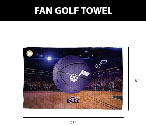 Northwest NBA Golf Towel – Official Licensed Microfiber Waffle Fabric, - Image 5