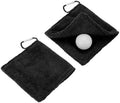 Small Microfiber Golf Towel, Pocket Golf Ball Towel by YELARXI
