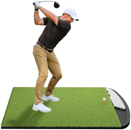 Integrated Golf Hitting Mat by Ponsonbay