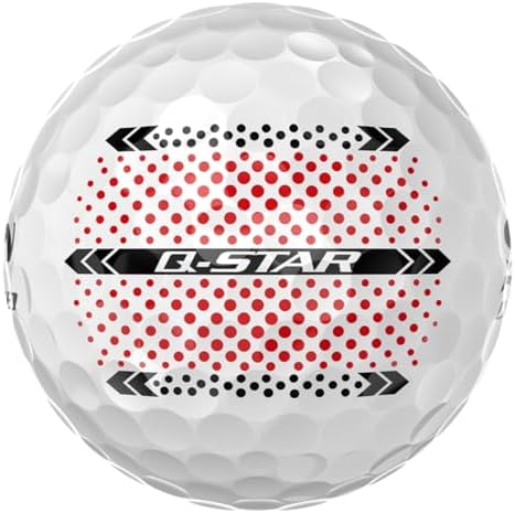 Srixon Q-Star Ultispeed Track Alignment Aid Golf Balls - Image 4