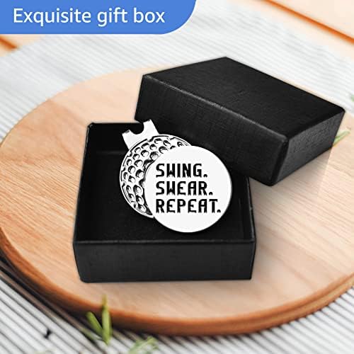 Men Golf Ball Marker with Magnetic Hat Clip, Funny Golf Accessories Gifts - Image 4