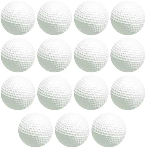 Foam Golf Balls Bulk 40, 24 or 15 Pack Practice Golf Ball Multicolor 41mm by D-Xam