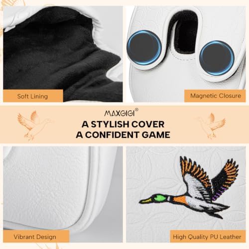 Mallard Golf Headcovers Golf Head Cover Putter Headcover Golf Gifts - Image 3