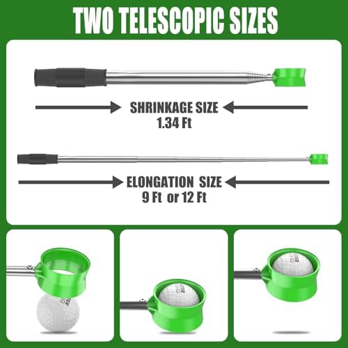 Telescopic Golf Ball Retriever-Picker Upper-Grabber-for Water - Image 6