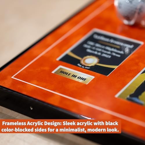 One-Shot Victory Golf Ball Display Frame – Acrylic Case - Image 4