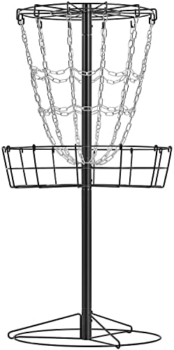 Yaheetech 12-Chain Portable Outdoor Steel Disc Golf Basket Practice Target by Yaheetech