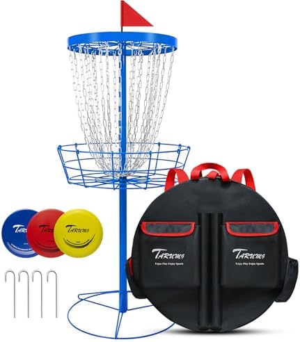 TARUMG 24-Chains Disc Golf Basket by TARUMG