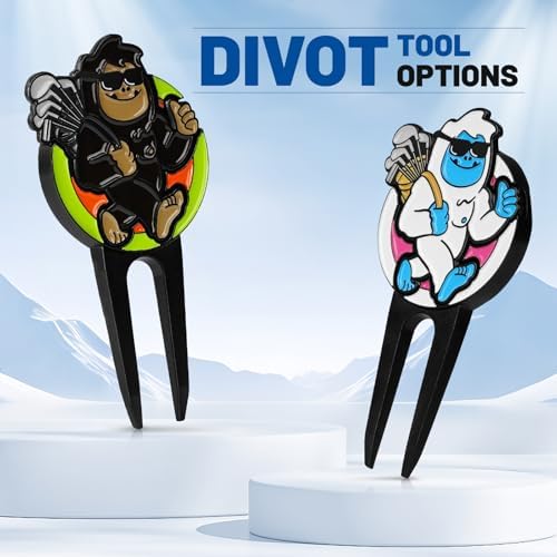 Big Crazy Divot Repair Tool, Divot Repair Tool, Sasquafch and Yeti Golf Green - Image 2