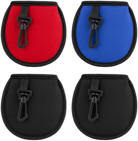 Aspire 4 PCS Portable Pocket Golf Ball Washers, Neoprene Golf Ball Cleaner Pouch by Unknown