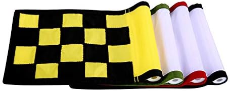 Golf Flag, Konday Checkered Training Putting Green Flags, Golf Target Flags - Image 3