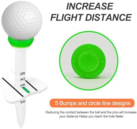 4Pcs Professional Plastic Golf Tees - Image 4