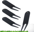 4 Pcs Bending Golf Divot Repair Tool Bent Golf Turf Repair Fork Metal Golf Fork by Unknown