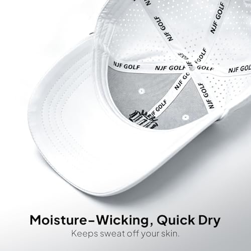 NJF Golf Performance Hats for Men - Image 5