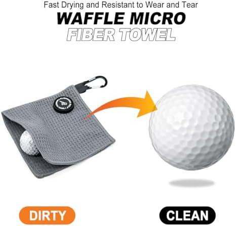 Small Magnetic Golf Towel Golf Gifts Golf Accessories - Image 5
