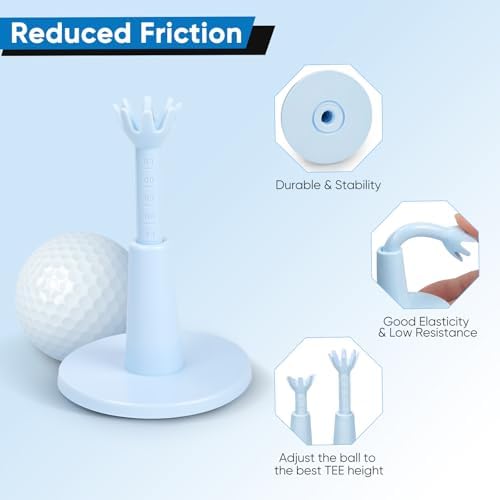 Adjustable Golf Tees Rubber Golf Simulator Tees - Image 6