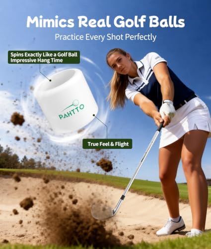 PAHTTO Practice Golf Balls – Realistic Feel and Lightweight - Image 4