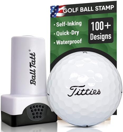 Golf Ball Stamp by BallTatt
