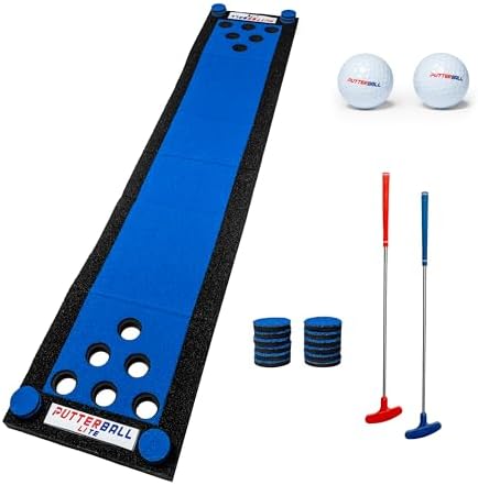 PutterBall Original Golf Putting Game Set – Backyard Putting Green Pong Style by PutterBall