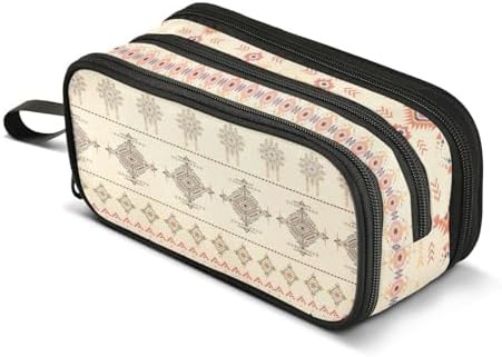 ZAZYXTJ Western Aztec Pencil Case Large Capacity Pencil Pouch by ZAZYXTJ