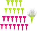 Plastic Castle Golf Tees 1" 100/200 Pack by BRAMASOLE