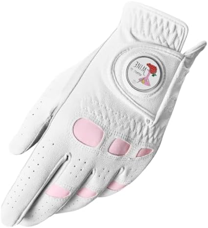 Golf Gloves Women with Ball Marker 1 Pack by Unknown