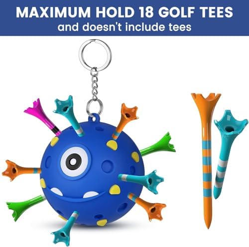 Golf Tee Holder, Portable Ball Tees Holder - Image 7