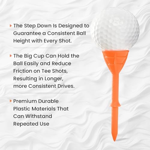 Amy Sport Unbreakable Golf Tees Plastic 3 1/4 inch - Image 4