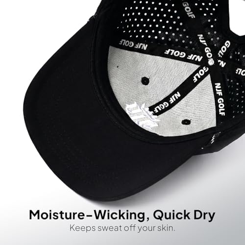 NJF Golf Hat for Women, Breathable Golfing Cap - Image 5