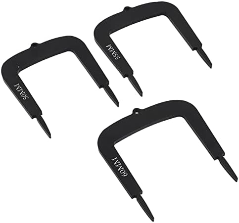 3pcs Golf Putt Alignment Goal Gate, Aluminum Alloy Putting Training Aid - Image 2