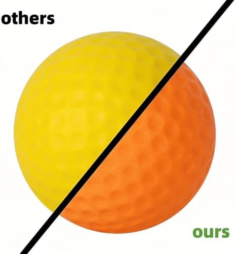 ZenNex 120 Pcs Foam Golf Practice Balls，Lifelike Touch, Durable Construction - Image 4