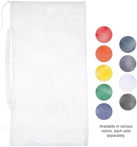 Champion Sports Mesh Equipment Bag – Heavy-Duty Nylon Drawstring Bag - Image 3
