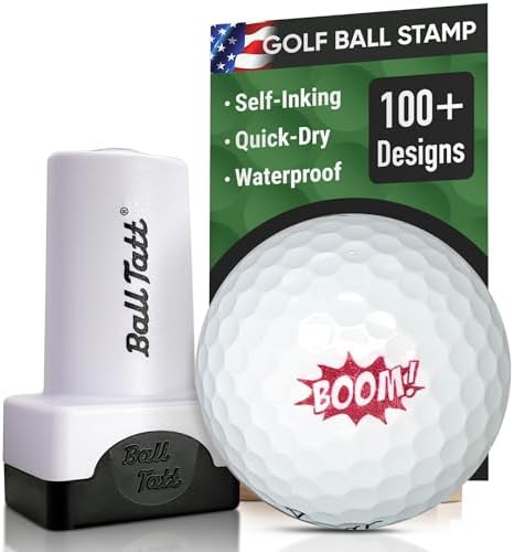 Golf Ball Stamp by BallTatt