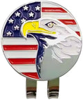 USA Flag & Patriotic Golf Ball Markers by Unknown