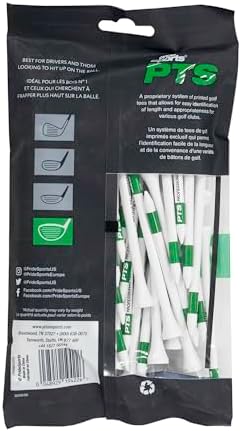 PTS Wooden Golf Tees, Bag of 50 tees - Image 2