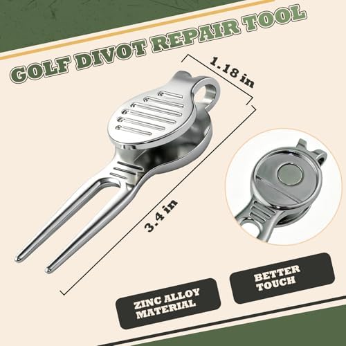 Portable Leather Golf Pouch Golf Accessory Set - Image 4