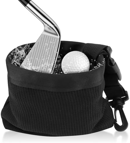 Golf Club and Ball Cleaning Bag by Unknown