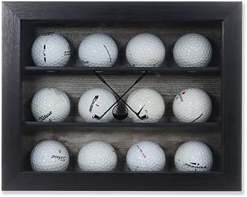 Lawrence Frames 8x10 Golf Ball Shadow Box Display Case by LawrenceFrames