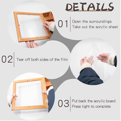 Wooden Golf Ball Display Case - Image 4