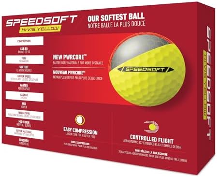 TaylorMade SpeedSoft Golf Balls, Maximum Distance - Image 4