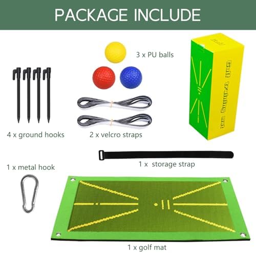 Golf Hitting Mat Set, Golf Training Mat - Image 5