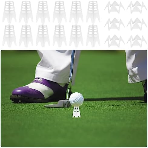 Golf Simulator Tees, Plastic Indoor Golf Mat Tees Practice Turf and Driving - Image 5