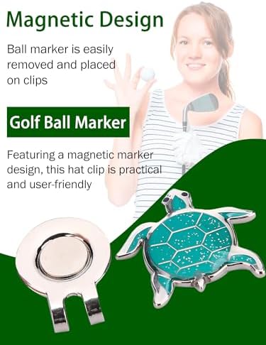Golf Ball Marker, Magnetic Hat Clip, Cute Markers Accessory - Image 3