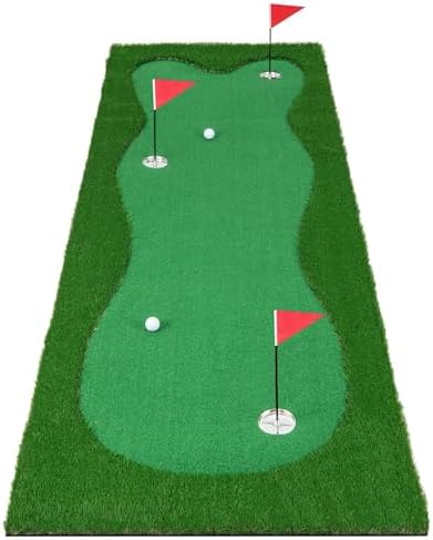 GYMAX Putting Green, 10FT Large Golf Practice Training Mat by GYMAX