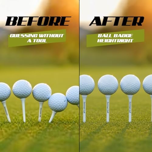 3 Pcs Adjustable Golf Tee Height Tool - Image 3