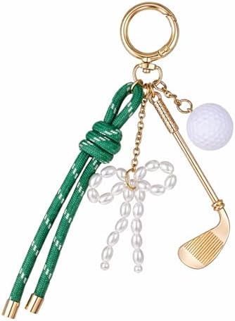 Golf Club Keychain, Mini Alloy Golf Gifts Keychain by Unknown